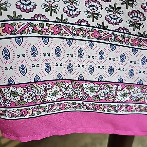 Loft Tank Blouse Sz Med -  Very Pretty - Picture 3 of 10